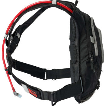 USWE Moto Hydration Pack - 8L - Black/Gray 208059001