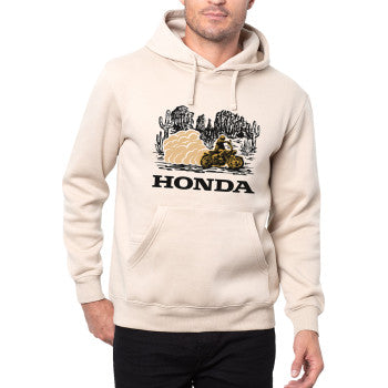 HONDA APPAREL Honda Heritage Goldwing Hoodie - Tan - Small LEM25S-M51-S