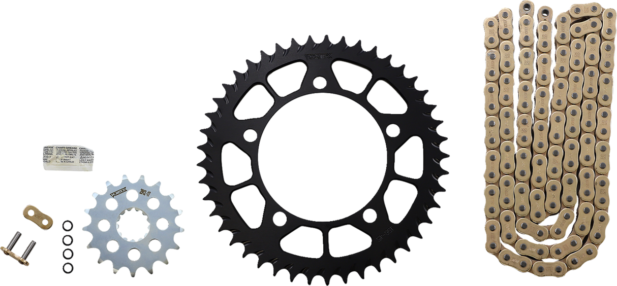 VORTEX Chain and Sprocket Kit - SSA - Gold - BMW S1000RR CKG7615