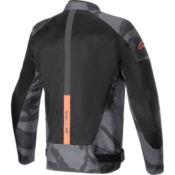 ALPINESTARS T-SP X Superair Jacket - Black Camo/Red Fluo - 4XL 3302022-9133-4X