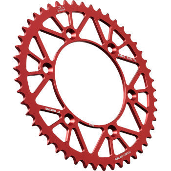JT SPROCKETS Rear Sprocket - Aluminum - 51 Tooth - Red - Gas Gas/Husqvarna/Husaberg/KT JTA897.51RED