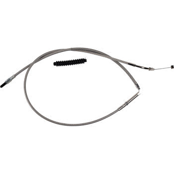 BARNETT High-Efficiency Stainless Steel Clutch Cable for Harley-Davidson - Standard 102-30-10072