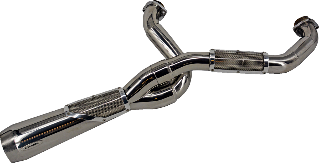 TRASK Big Sexy 2-into-1 High Performance Exhaust - Polished Electra/Road Glide TM-5120PO