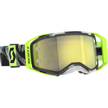 SCOTT Prospect 2.0 Goggle - Caviar Black/Safety Yellow - Yellow Chrome Works Lens 421471-7911289
