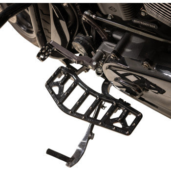 THRASHIN SUPPLY CO. Aggressor Floorboards - Black TSC-2219-1