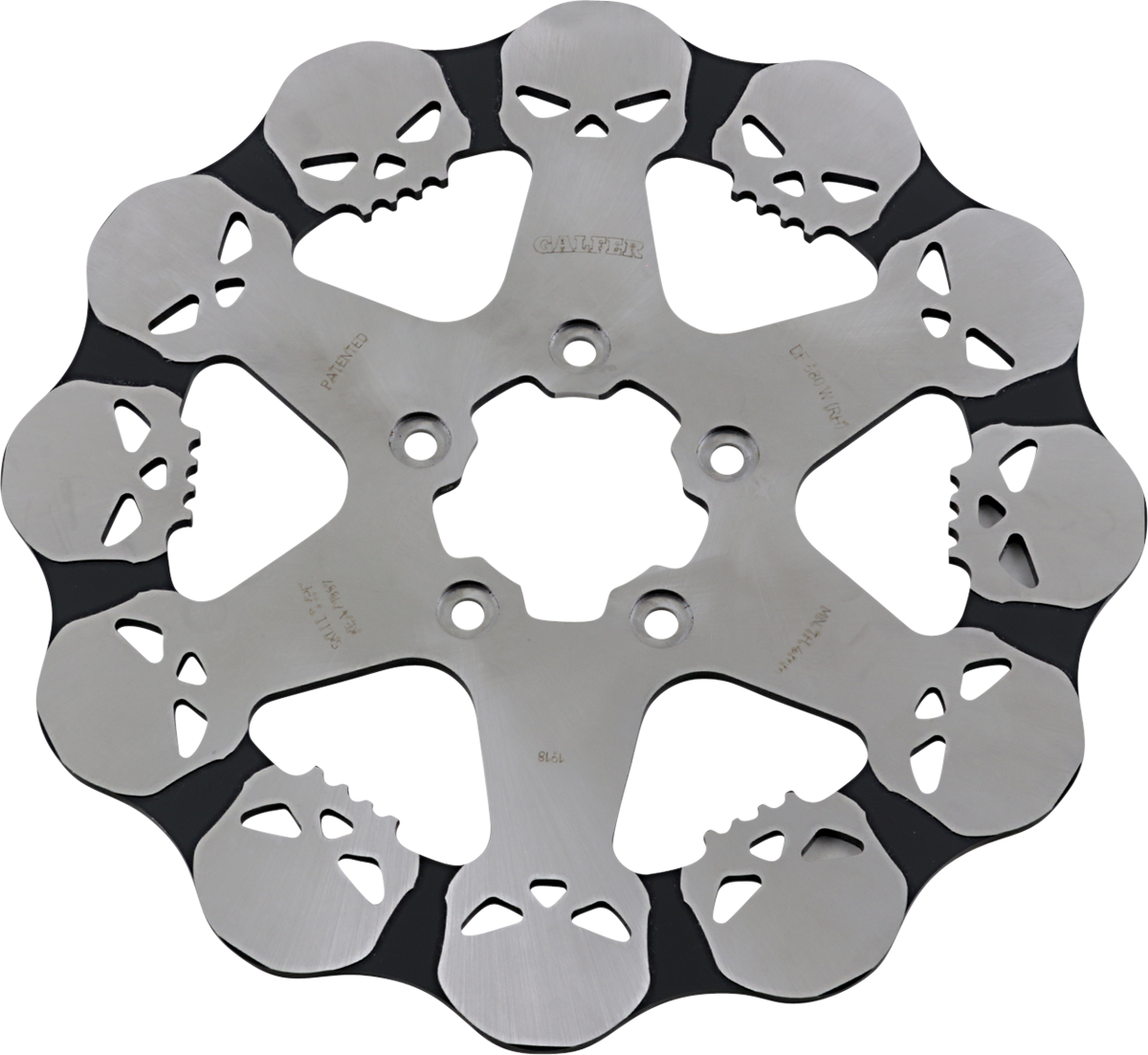 GALFER Skull Rear Rotor Solid Mount 11.5" DIAMETER 2000-2017 DF680RH