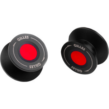 GILLES TOOLING Swingarm Spool - Red PSA2-M6-R