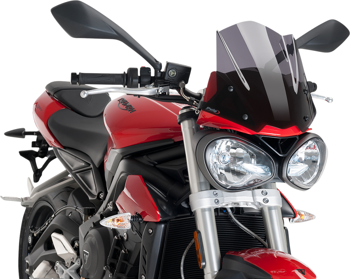 PUIG HI-TECH PARTS New Generation Sport - Dark Smoke Street Triple 765 2018-2019 9999F