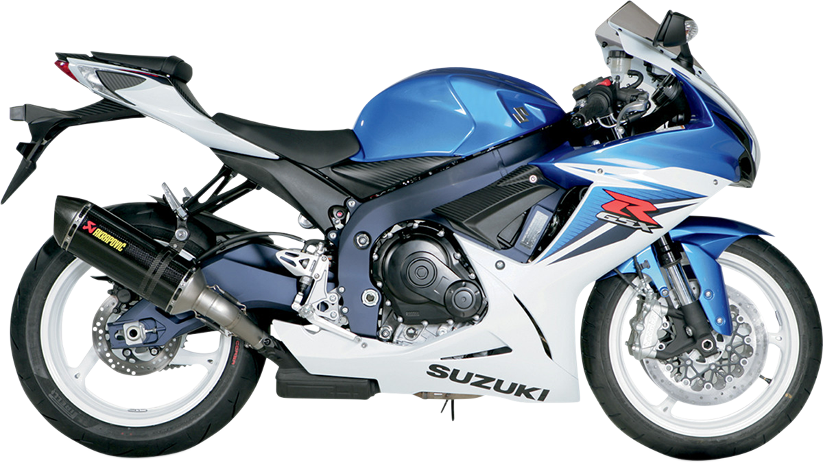 AKRAPOVIC Muffler - Carbon Fiber GSX-R 600/750 2011-2017 S-S6SO8-HZC 1811-2383