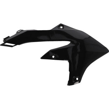 CYCRA Replica Radiator Shrouds - Black - Yamaha YZ 250/ 450 F 1CYC-1787-12