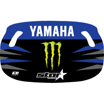D'COR VISUALS Pit Board - Black/Blue - Monster Energy Logo 60-60-155