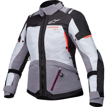 ALPINESTARS Jacket 4w Andes V4 Ds Dk Gry/Gry/Bl/Coral L 3210126-9276-L