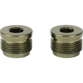 RENTHAL Revo-F End Caps - AluGold PDS04-02