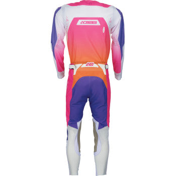 MOOSE OFFROAD Jersey Alpha One Orange/Purple Md 2910-8809