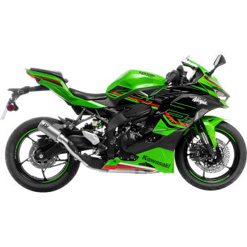 LEOVINCE LV Corsa S Slip-On Muffler - Titanium - Kawasaki ZX-4R/RR 2024 - 2025 1811-4844 15409STU