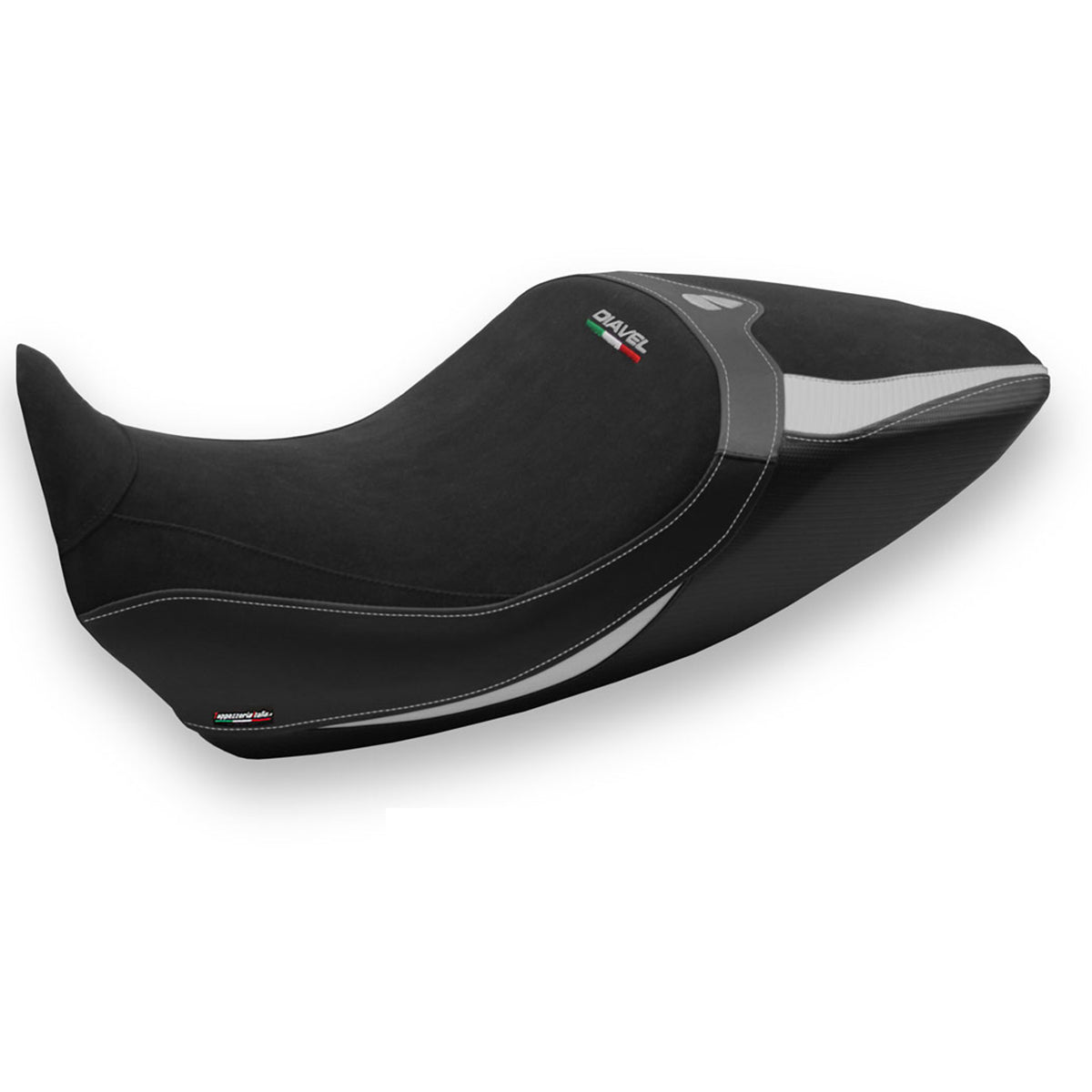Tappezzeria Italia Ducati Diavel 1260 2019-2023 Seat Cover Comfort in Silver