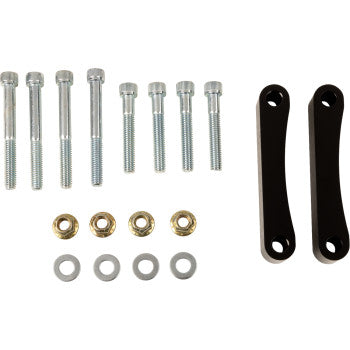 KLOCK WERKS Slicer Fender Kit - Front - Black - 21" KWF-01-0323