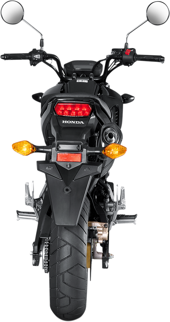 AKRAPOVIC Slip-On Line Muffler - Carbon Fiber Grom 125 MSX 2013-2015 S-H125SO1-HAPC 1811-2692