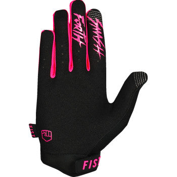 FIST HANDWEAR Youth Strapped Stocker Gloves - Fluoro Pink - Large F-GSY-01131-L