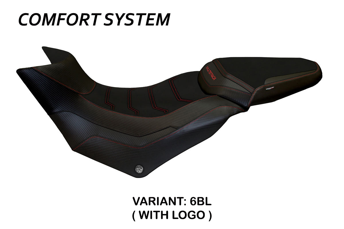 Tappezzeria Italia Ducati Multistrada 950 2017-2021 Seat Cover Comfort in Black