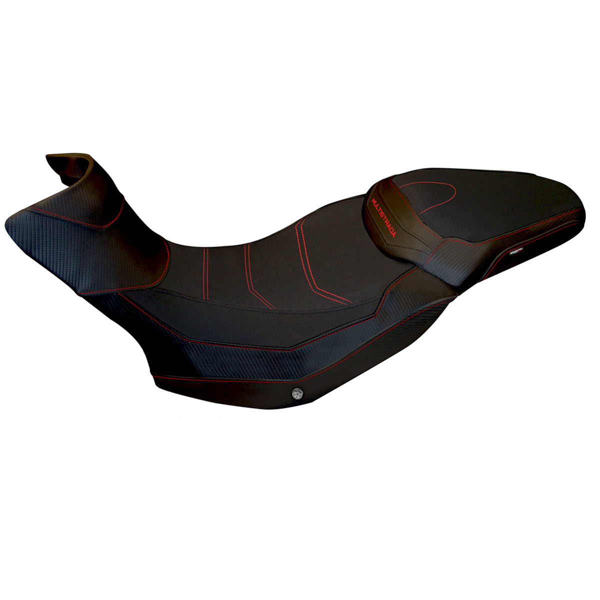 Tappezzeria Italia Ducati Multistrada 1200 1260 Enduro 2016-2021 Seat Cover Comfort in Black