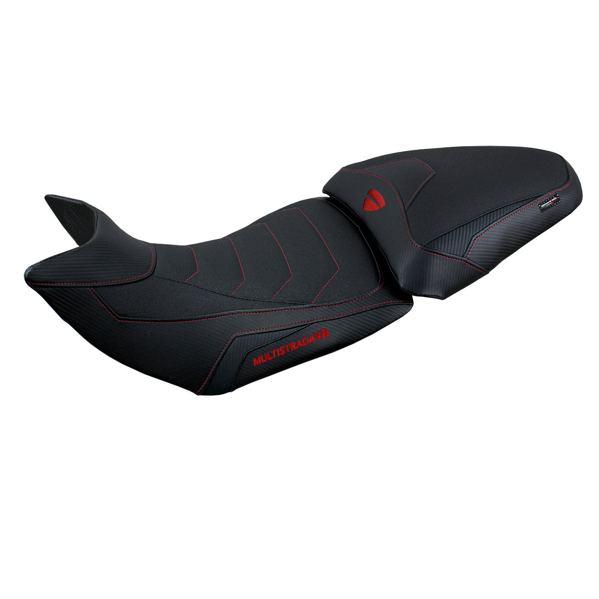Tappezzeria Italia Ducati Multistrada V2 2021-2024 Seat Cover Ultragrip in Black