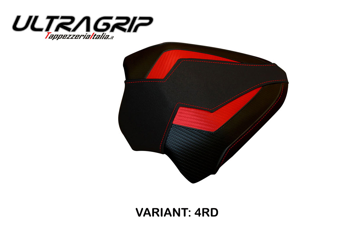 Tappezzeria Italia Ducati Panigale V4 2018-2024 Passenger Seat Cover Ultragrip in Red