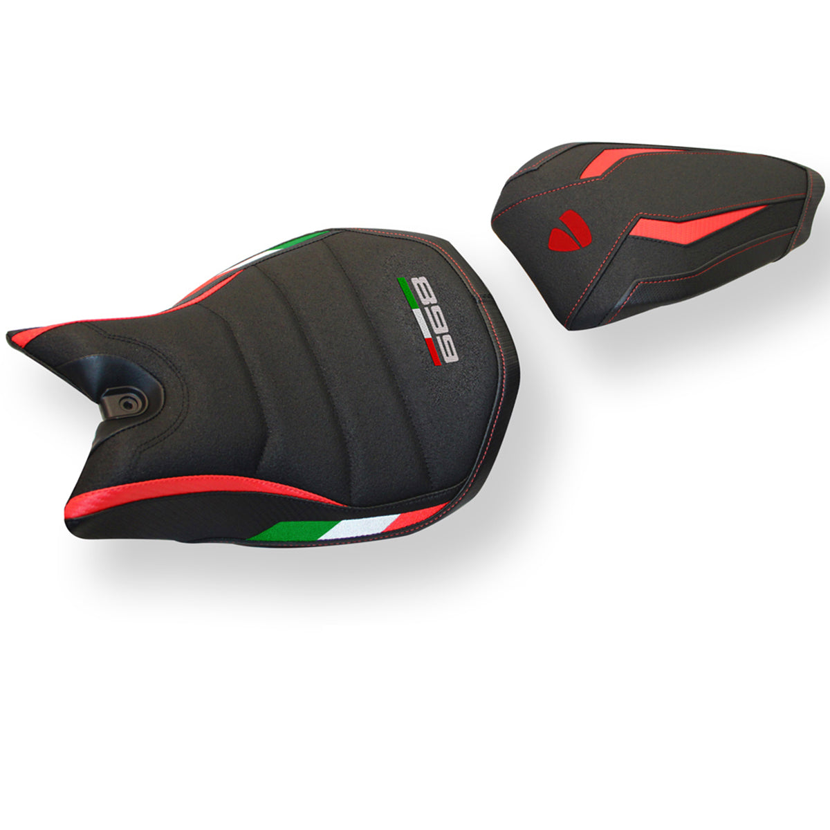 Tappezzeria Italia Ducati Panigale 899 2013-2015 Seat Cover Ultragrip in Red and Black