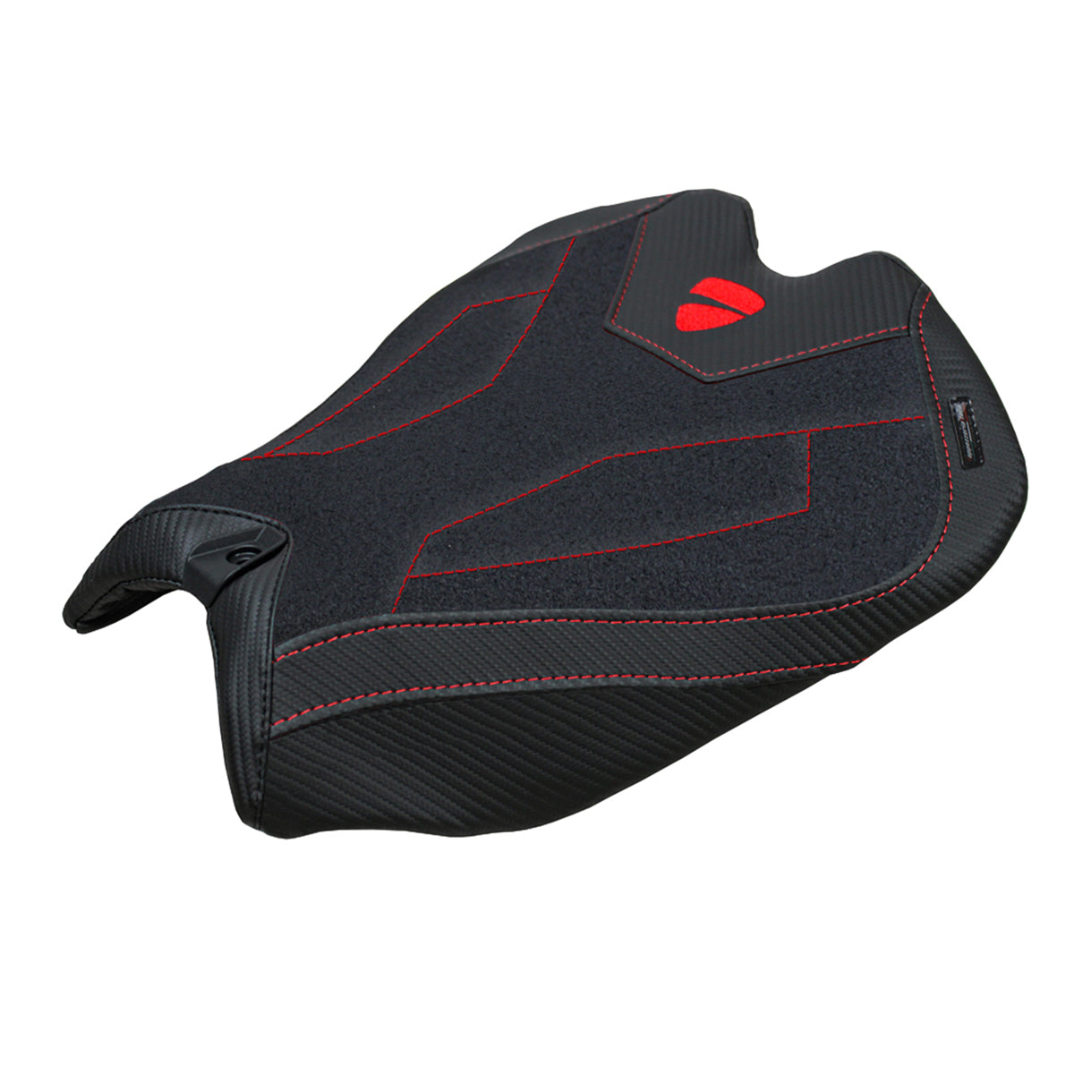 Tappezzeria Italia Ducati Panigale V4 2025 Seat Cover Ultragrip Black Ducati Logo
