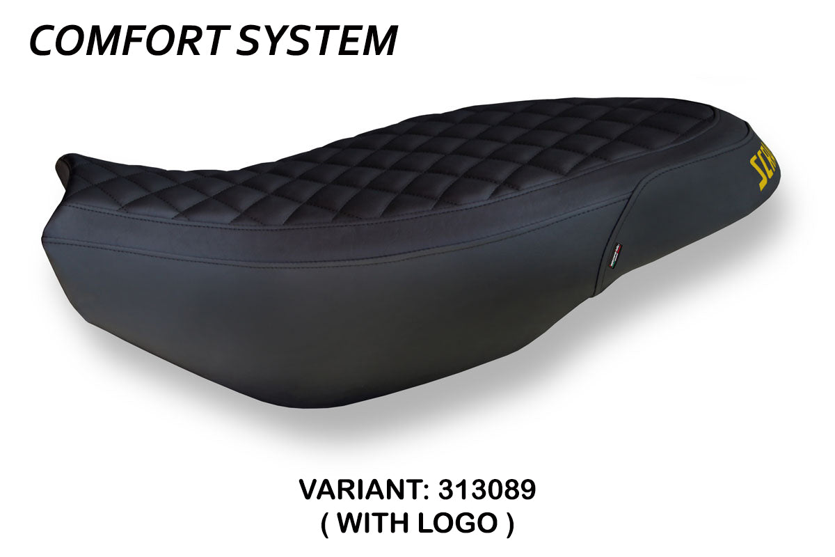 Tappezzeria Italia Ducati Scrambler 400 800 1100 2015-2024 Seat Cover Comfort in Black