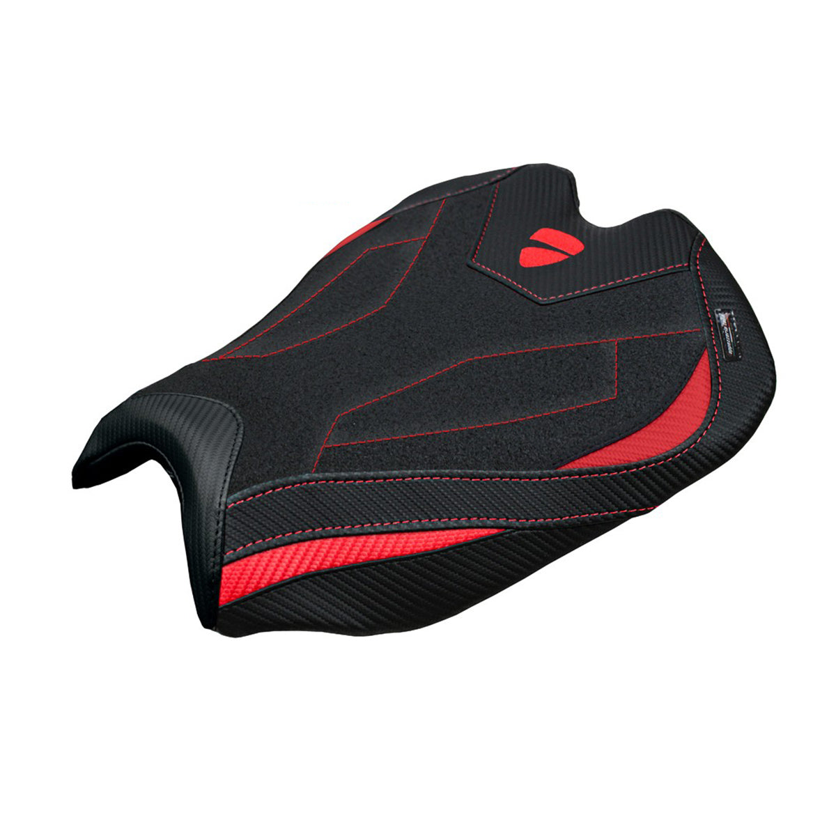 Tappezzeria Italia Ducati streetfighter V4 2025 Seat Cover Ultragrip Red Black