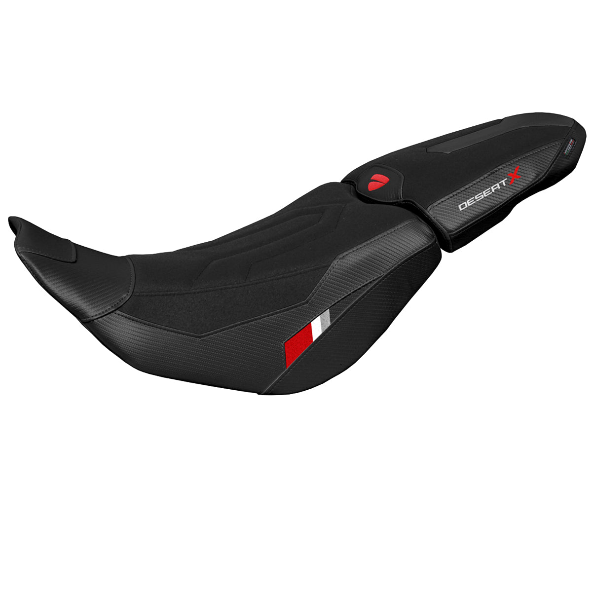 Tappezzeria Italia Ducati Desert X 2022-2025 Seat Cover in Thar Ultragrip Black