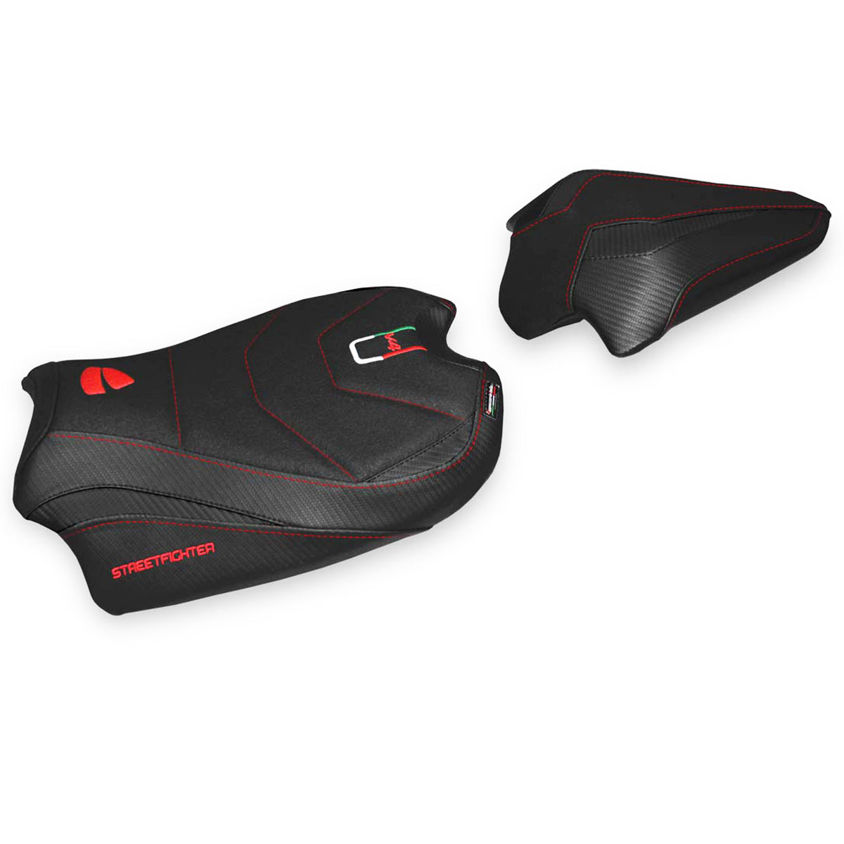 Tappezzeria Italia Ducati Streetfighter V4 2020-2024 Seat Cover Ultragrip in Black