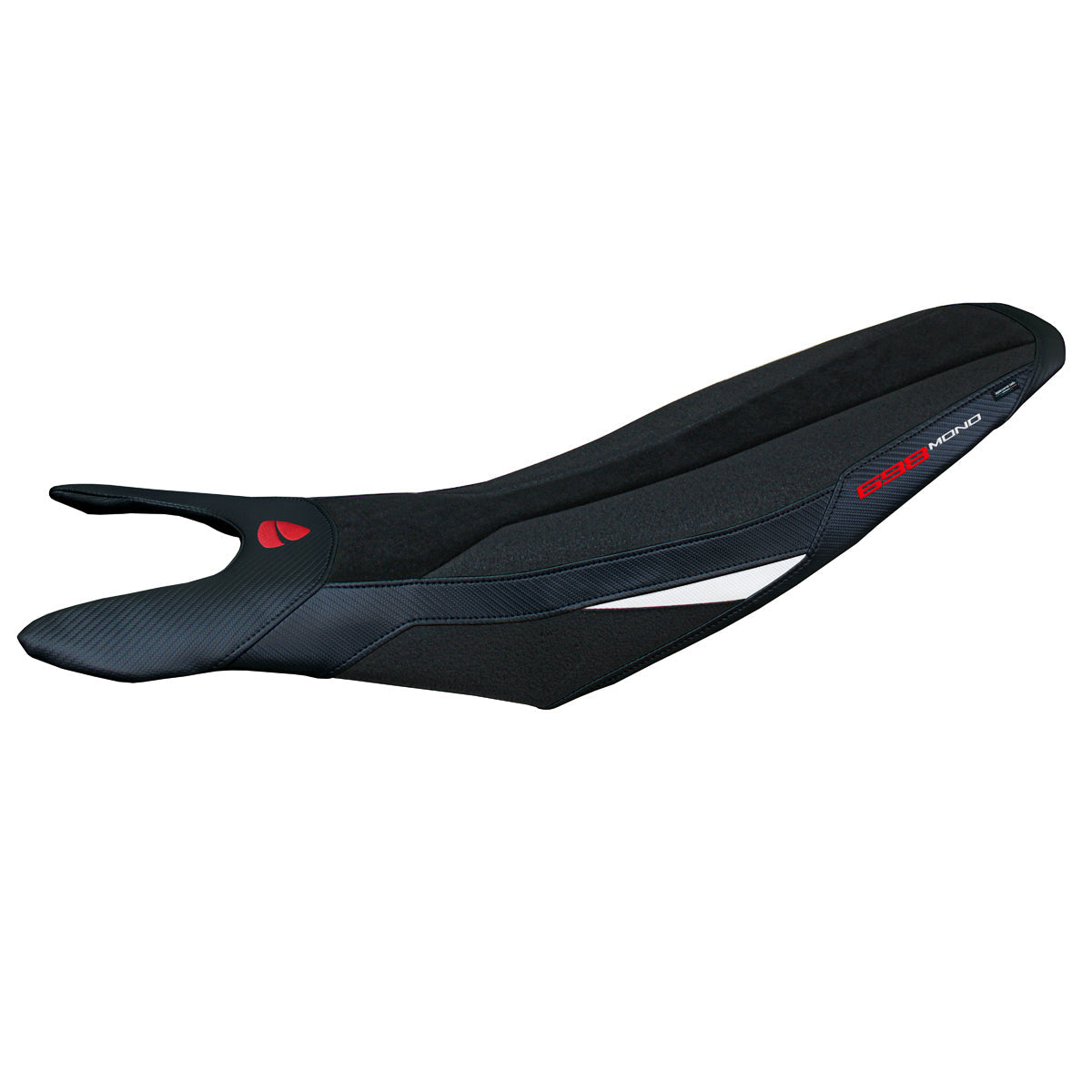 Tappezzeria Italia Ducati Hypermotard 698 Mono 2024-2025 Seat Cover Comfort in Ultragrip White