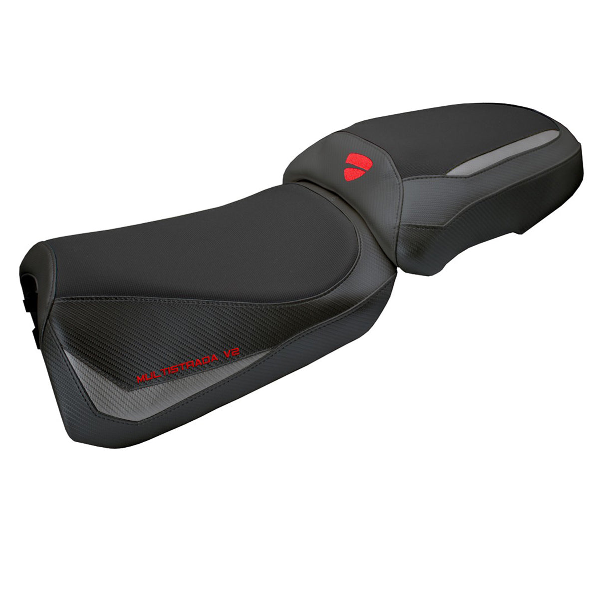 Tappezzeria Italia Ducati Multistrada V2 2025 Seat Cover Grey Black