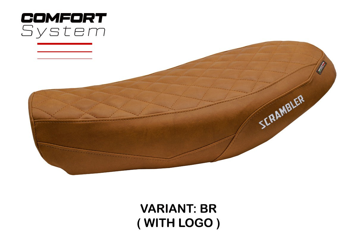 Tappezzeria Italia Ducati Scrambler Nightshift 2021-2022 Seat Cover Comfort Brown