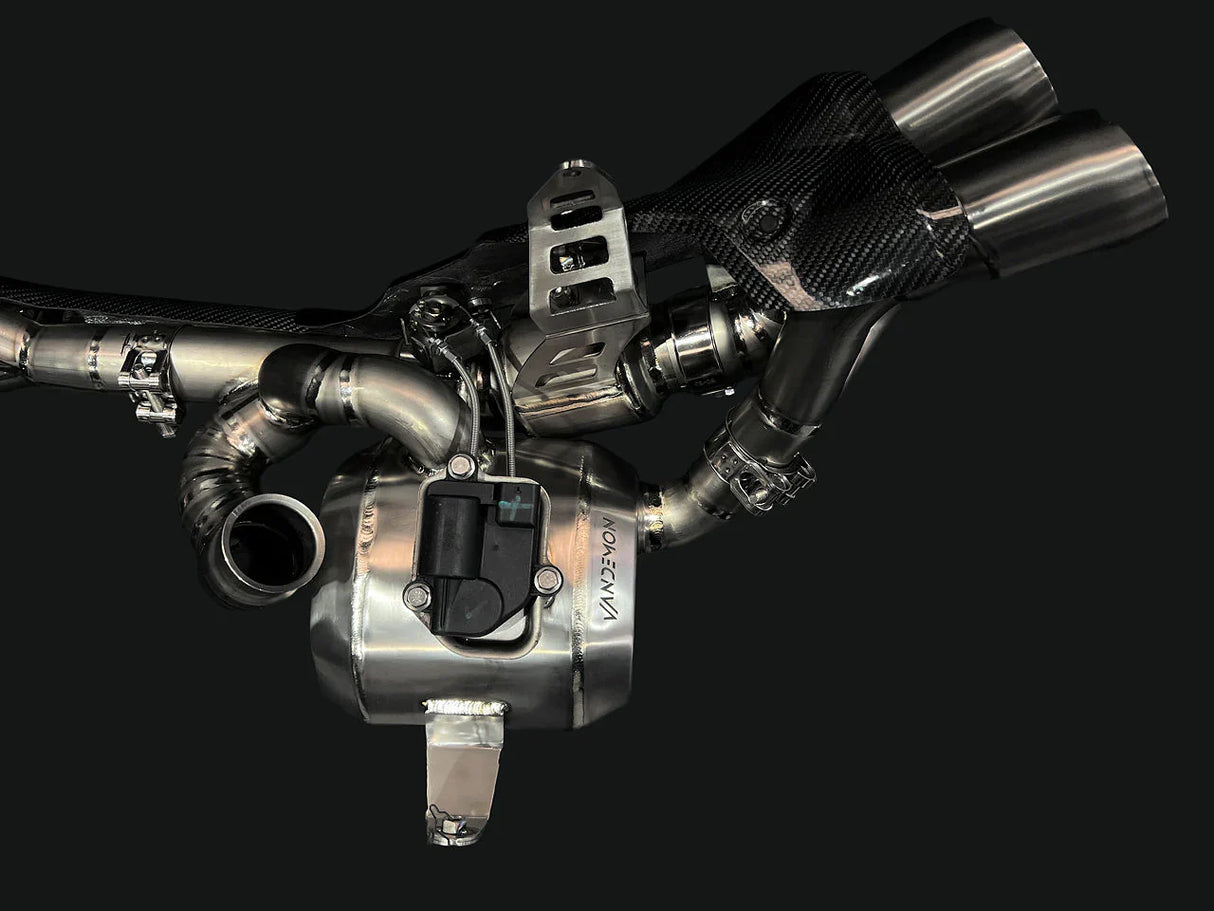 Vandemon Ducati Diavel V4 Stealth Bimodal Quattro Titanium Exhaust System 2023-2026 DUCDVLV4TIEXHWV VA-32