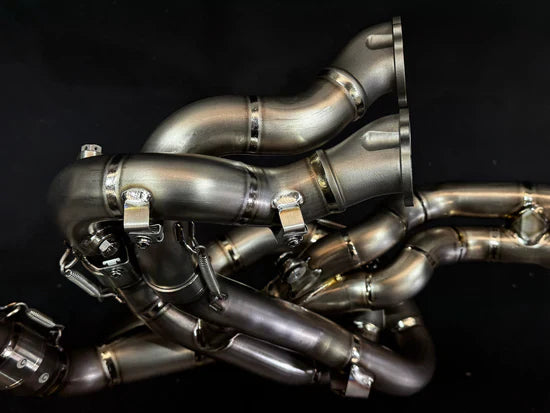 Vandemon Ducati Panigale V4,V4S,V4R & Streetfighter V4 2018-24 Titanium High Mount Exhaust System DUCV4PANHMEXHMESA VA-124
