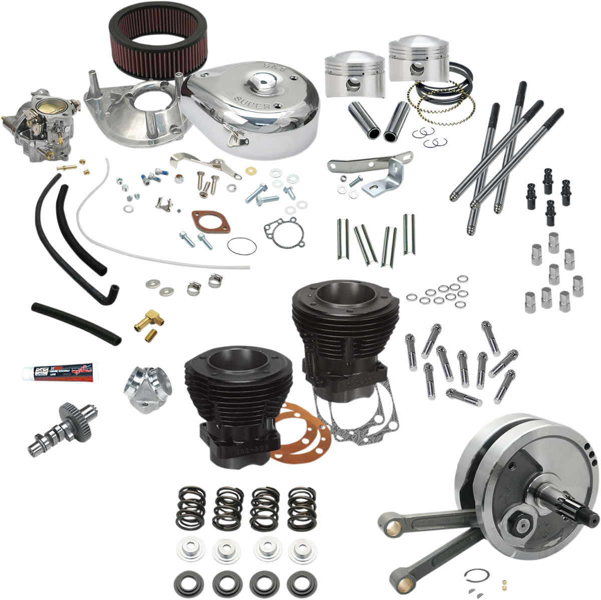 S&S CYCLE 93" Hot Set Up® Engine Performance Kit - Big Twin 32-2268 0903-0952