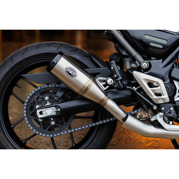 S&S CYCLE Grand National Slip-On Muffler - Stainless Steel - Speed 400 & Scrambler 400 550-1143 1811-4786