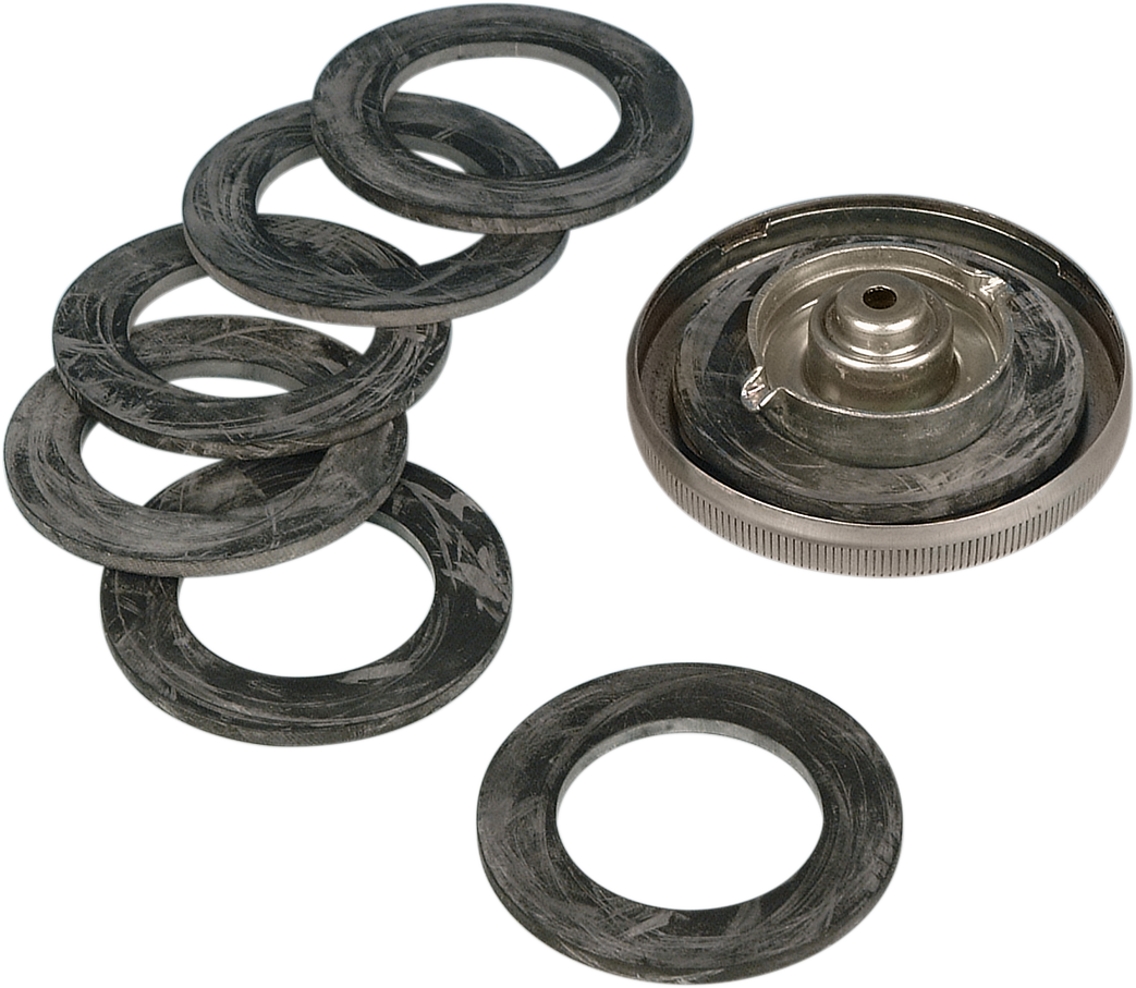 JAMES GASKET Thick Fuel Cap Gaskets Quantity (10 pack) JGI-61111-77