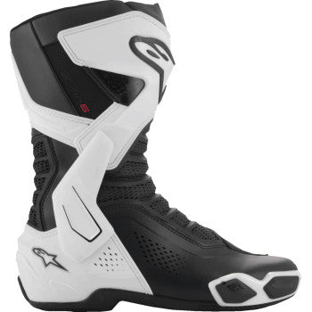 ALPINESTARS SMX-6 V3 Vented Boots - Black/White - US 12/EU 47 2223225-21-47