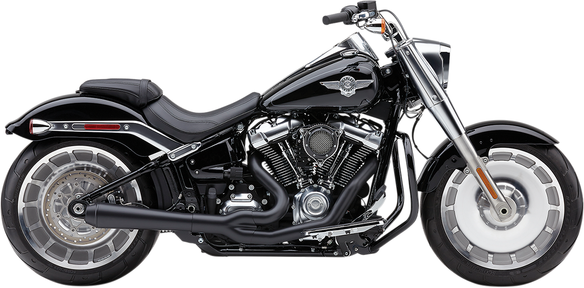 COBRA El Diablo Exhaust - Black Softail Fat Boy / Breakout 114 2018-2020 6475B