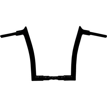 FAT BAGGERS 1-1/2" EZ Install Pointed Top Handlebar - 14" - Black Glide 2023-2024 848014-B