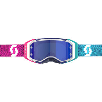 SCOTT Prospect 2.0 AMP Goggle - Stealth Blue/Radiant Pink - Blue Chrome 421478-7906349