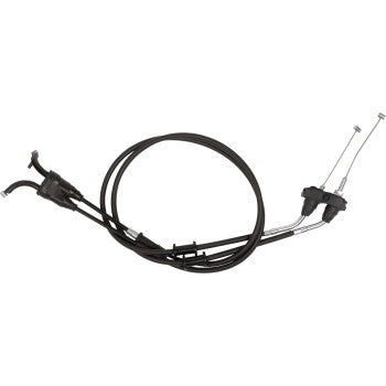 MOOSE OFFROAD Black Vinyl Throttle Cable - Stock Length - Yamaha 250 45-1281