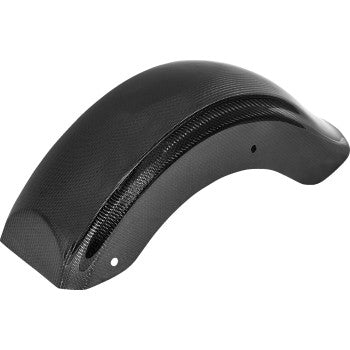 SADDLEMEN Carbon Fiber Rear Fender - Gloss - Touring '09-'25 CF-809-07-004