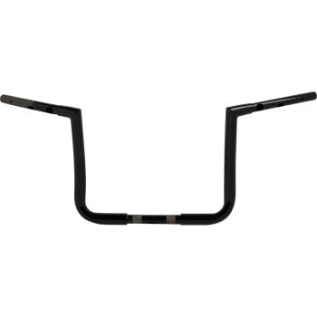 LA CHOPPERS Handlebar - Pre-Wired - Twin Peaks - 1-1/4" x 12" - Black Glide 2023-2024 LA-7367-12BW