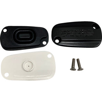 DRAG SPECIALTIES Rear Master Cylinder Cover - M8 Softail - Black 1731-0785