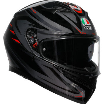 AGV K3 Helmet - Syth - Black/Red - 2XL 2118381004-021-XXL